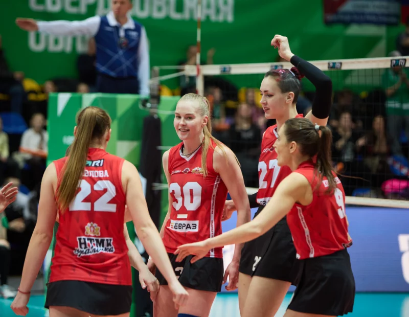 «Уралочка-НТМК» прошла в плей-офф чемпионата России 2023/2024